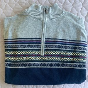 Men’s Navy Izod Sweater size L